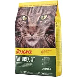 Сухой беззерновой корм Josera Nature Cat для кошек с чувствительным пищеварением с птицей и лососем 2 кг