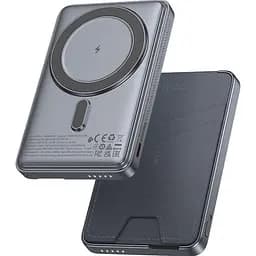Зовнішній акумулятор Hoco Q46 Title MagSafe 5000mAh 20W Gray [161351] - мініатюра 2