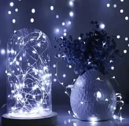 Світлодіодна гірлянда Sun Lamp Крапля Роси 100 LED 10м холодне біле світло оптом - мініатюра 6