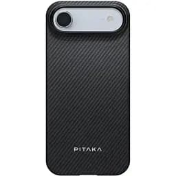 Чохол PC Pitaka with MagSafe для Apple iPhone 17 Air (6.5) Black / Grey - мініатюра 2