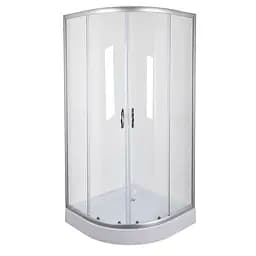 Душевая кабина Bravo Wisla 80T 000022471, прозрачный, матовый хром