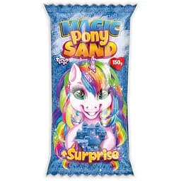 Кінетичний пісок Danko Toys Magic Pony Sand MPS-01 рос, 150 г Синій