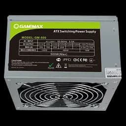Блок живлення GameMax GM-500 500W OEM 80+ (GM-500) Б/В - мініатюра 3
