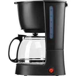 Кавоварка Ardesto крапельна FCM-D2100, 1.2 л мелена чорно-срібляста