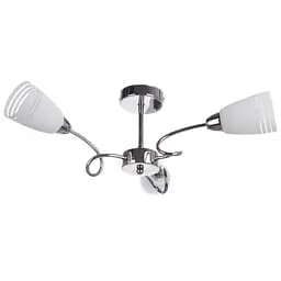 Люстра стельова Brille E14 40W CH (LK-533C/3)