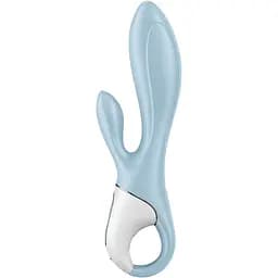 Вібратор-кролик Satisfyer Air Pump Bunny 1 20 см блакитний