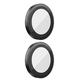 Захисне скло BlueO Metal на камеру для Apple iPhone 16 (6.1) / 16 Plus (6.7) Чорний / Black