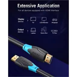 Кабель мультимедійний HDMI M to HDMI M 1.0m V2.0 VENTION (AACBF) - мініатюра 11