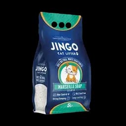 Наповнювач бентонітовий JINGO Marseille Soap Scented - з ароматом марсельське мило, 5 л