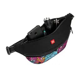 Поясна сумка-бананка для корму та аксесуарів Waudog Textile Літо, 33х17х10 см (5693) - мініатюра 2
