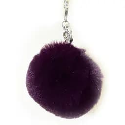 Брелок Yes з пушком Maroon Fluffy, 9 см, бордовий (558118)