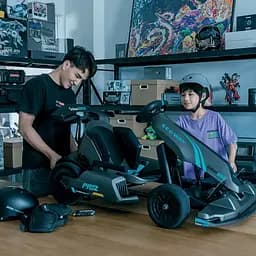 Segway Карт GoKart PRO 2, сіро-блакитний - мініатюра 3