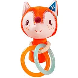 Мини-погремушка Lilliputiens лисичка Алиса (83124)
