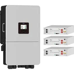 Система зберігання енергії Deye SUN-15K-SG05LP3-EU-SM2 15kW + 3 АКБ SE-G5.1 Pro-B 15.3kWh (51.2V/100Ah/5120Wh) [159631]
