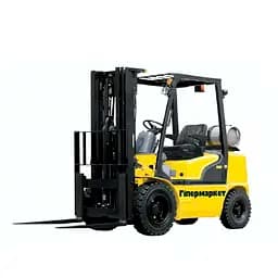 Автомодель Technopark Навантажувач, жовтий з чорним (CT11-311)