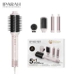 Фен-стайлер IPARAH P-505G PINK мультистайлер 5-в-1 з насадками для укладання та завивання, 3 швидкості та 3 температурні режими - мініатюра 2