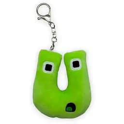 Брелок Watchbands Алфавіт Лор Alphabet Lore літера U довжина 8 см колекційний (MI-BR1U)