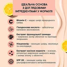 Тональный крем Eveline Wonder Match Lumi Illuminating №20 30 мл - мініатюра 2