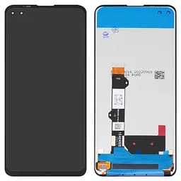 Дисплей для Apple iPhone 8, iPhone SE 2020, білий, з рамкою, , Tianma, з пластиками камери та давача наближення