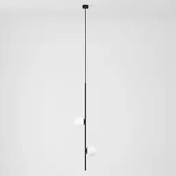 Підвісний стельовий світильник Babich Studio Bubble L Black (RAL 9005)