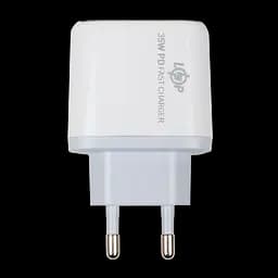 Зарядка для телефону LogicPower 35W (Type-C + Type-C) PD + кабель (Type C to Lightning) 35WCH - мініатюра 2