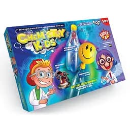 Набір для дослідів Chemistry Kids, економ (українською/російською), Danko Toys