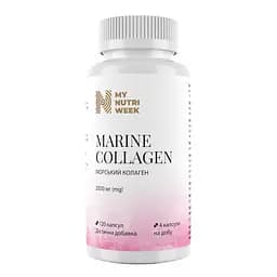 Морской коллаген Marine Collagen My Nutri Week 640 мг 120 капсул