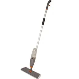 Швабра для уборки Kornel с микрофиброй и распылителем 42 см