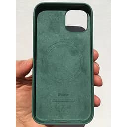 Силіконовий чохол Apple Silicone Case MagSafe для iPhone 13 Eucalyptus MN633ZE/A - мініатюра 8