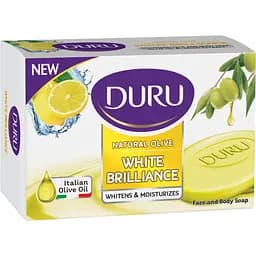 Косметическое мыло Duru White Brilliance Natural Olive с оливковым маслом 90 г