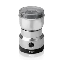 Электрическая кофемолка для дома Кофемолка Bitek BT-7113 роторный измельчитель кофейных зерен 60г Серый