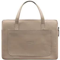 Шкіряний чохол BlankNote з ручками для ноутбука 13 дюйм Світло-бежевий