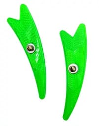 Катафоты (светоотражатели) на спицы колеса велосипеда салатовый (G0001052)