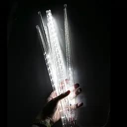 Новорічна гірлянда Метеоритний дощ 288LED 3.1 м біла гірлянда на вікна гірлянда бахрома - мініатюра 2