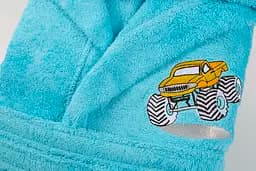 Халат дитячий Lotus - Jeep 3-4 роки бірюзовий - мініатюра 2
