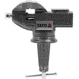 Лещата настільні обертові з наковальнею YATO губки b=60 мм (YT-65009) - мініатюра 2