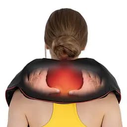 Накидка-масажер 4FIZJO Shiatsu Pro+ для шиї та спини 4FJ0565 Black/Red (P-5907739319074) - мініатюра 10