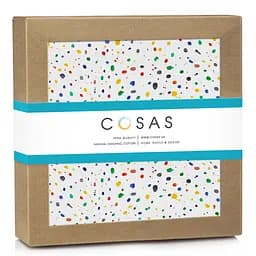 Пелюшки фланелеві Cosas Dots 100x120 см, зелені