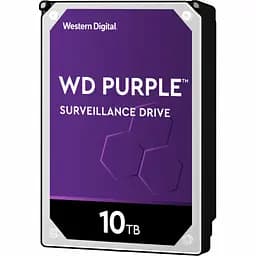 Жорсткий диск Western Digital 3.5 Purple 10Tb (WD102PURZ)