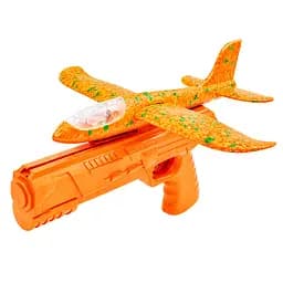 Игровой набор Самолетик на запуске Bambi TD202375(Orange) 23 см, со светом