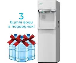 ViO X628 FCBI, Кулер для води з льодогенератором та нижнім завантаженням, компресорне охолодження, білий - мініатюра 8