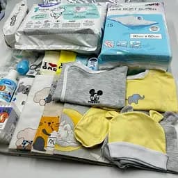 Готовий набір для малюка до пологового будинку (24 одиниці + прозора сумка в подарунок) нейтральний Baby ЕкоМама - мініатюра 2