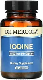 Вітаміни та мінерали Dr. Mercola Iodine, 30 капсул
