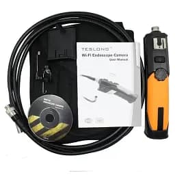 Професійний ендоскоп TESLONG WF200-3M - IP67, Wi-Fi, 8.5 мм діаметр, 3 м довжина, 1 Мп CMOS, 1280х720 - мініатюра 2