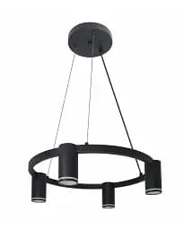 Люстра Goldlux 326195 Paris GU10 4x12W IP20 Черная