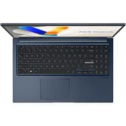 Ноутбук ASUS VivoBook 15 R1504VA-BQ110, Intel Core i3-1315U до 4.5 ГГц, 15.6-дюймовий Full HD, 8 ГБ, SSD 512 ГБ, графіка Intel UHD, Free DOS, синій - мініатюра 3