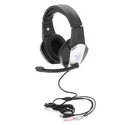 Ігрові навушники з мікрофоном Jedel HG220 Black-Silver - мініатюра 4