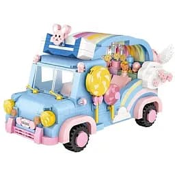 Конструктор LOZ mini Радужный автомобиль (1133)
