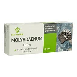 Молибден активный Elit-Pharm 40 таблеток (0.25 г)