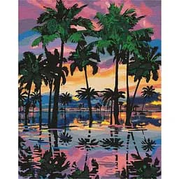 Картина по номерам Ideyka Южная романтика 40х50 см KHO2289